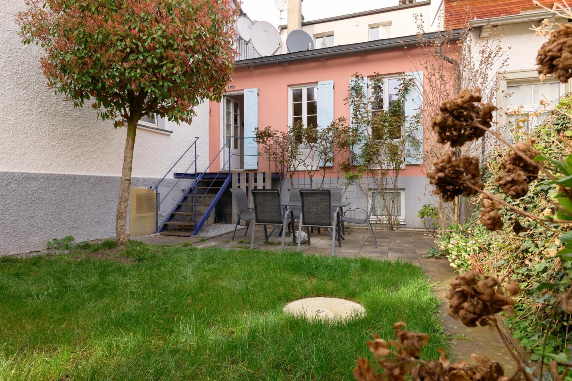 Stilvolle Gartenterrassenwohnung Mitten In Bregenz Dış mekan fotoğraf